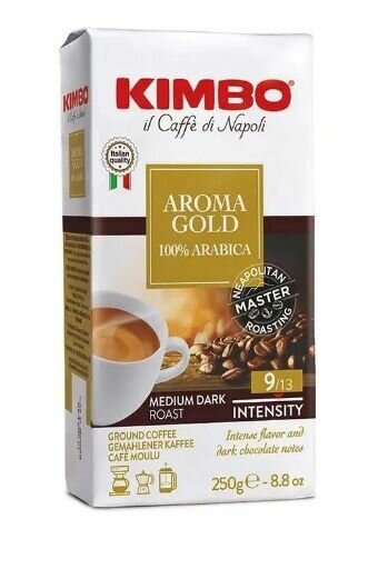 Кофе в зернах Aroma Gold Kimbo, 250 гр.