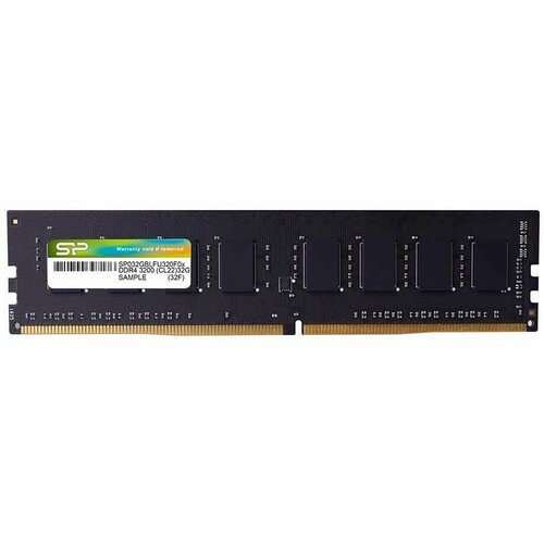 Память оперативная DDR4 Silicon Power 8Gb PC25600 3200Mhz (SP008GBLFU320B02)