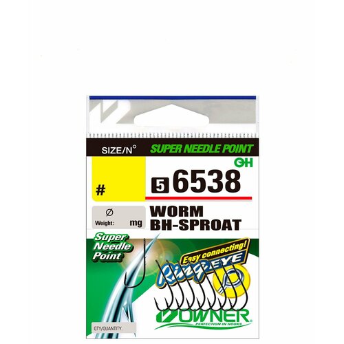 фото Owner крючок worm bh-sproat bc №10 10шт