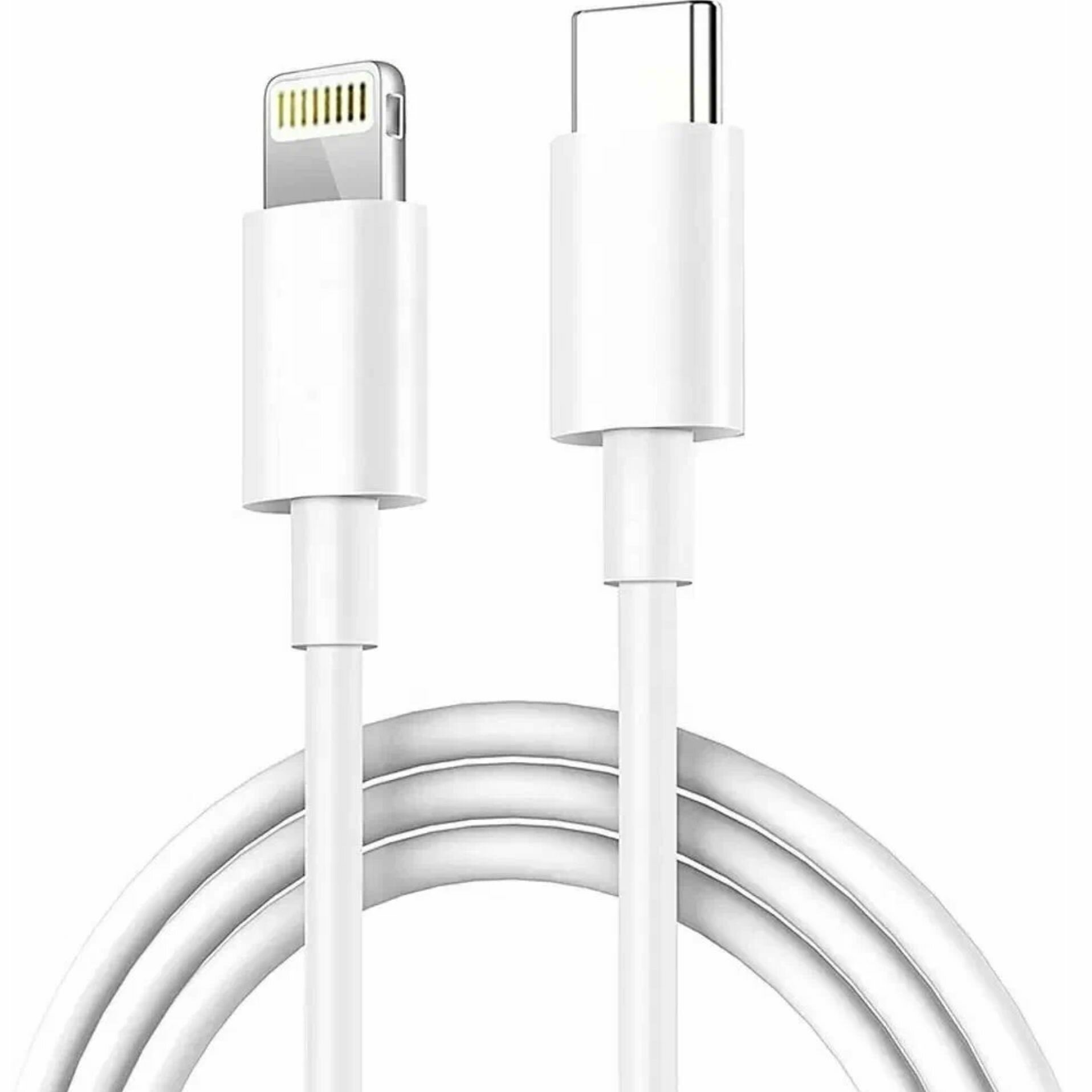 Кабель для зарядки iPhone, iPad, AirPods, iPod, TYPE C - Lightning 1M