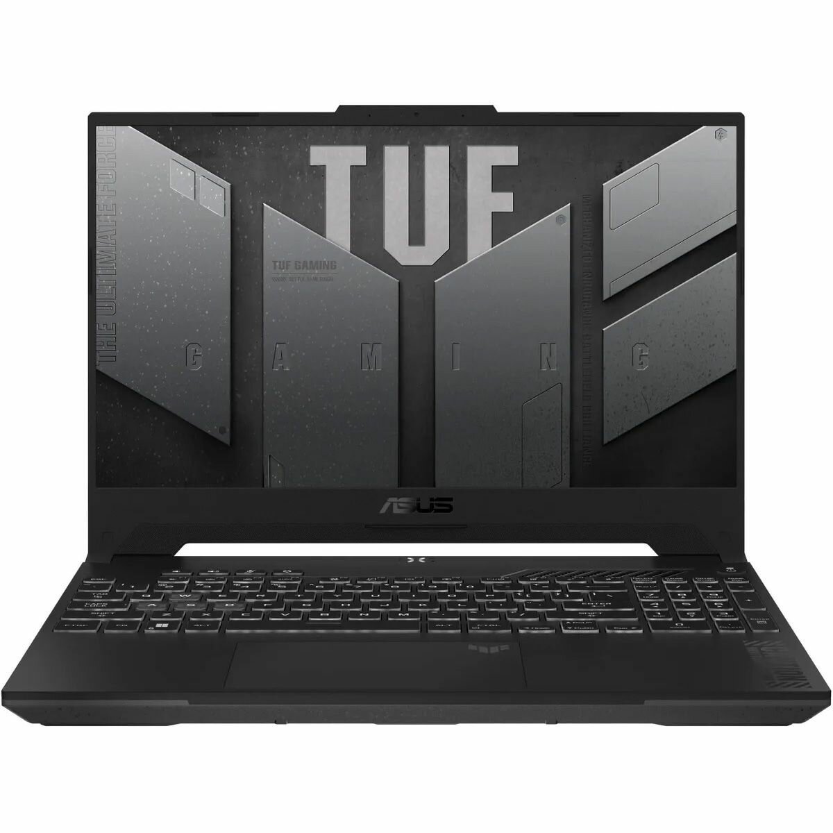 Ноутбук ASUS TUF Gaming F15 FX507ZV4-LP106 15.6" (1920x1080) IPS 144Гц/Intel Core i7-12700H/16ГБ DDR4/1ТБ SSD/RTX 4060 8ГБ/DOS серый (90NR0FA7-M007U0)