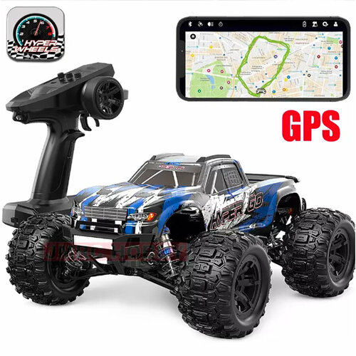 MJX R/C Радиоуправляемый джип MJX Hyper Go 4WD LED GPS 1:16 2.4G - MJX-H16H-1 машинка mjx audi tt mjx 8126 1 20 20 см серый