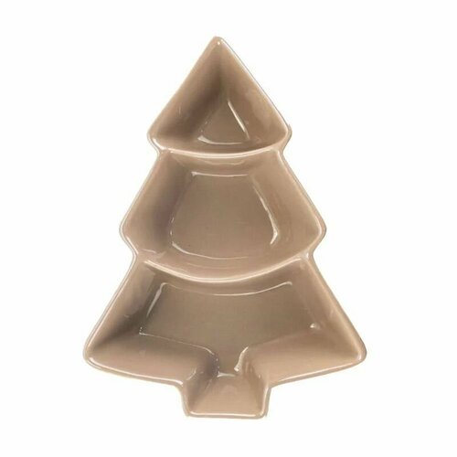 Новогодняя менажница Елочка Праздничное новогоднее блюдо Тарелка Новый год Подарок Сувенир 949₽