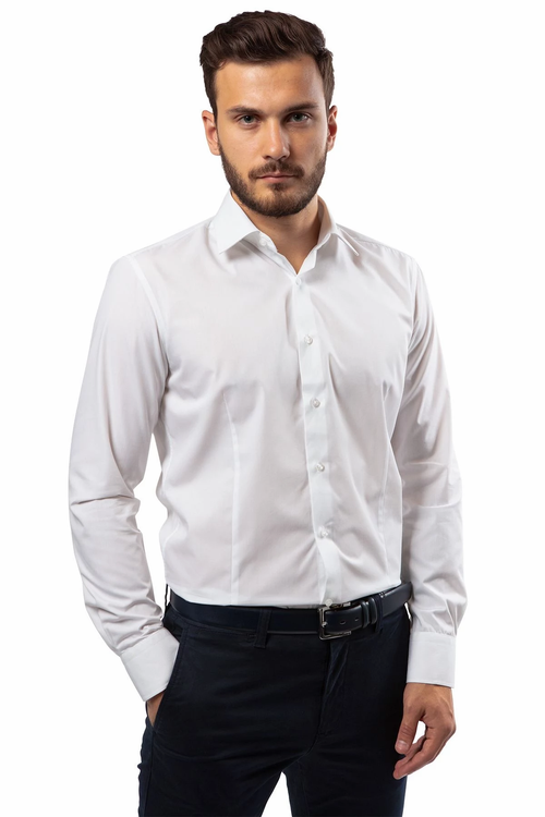 Рубашка GroStyle, размер 42/176, белый