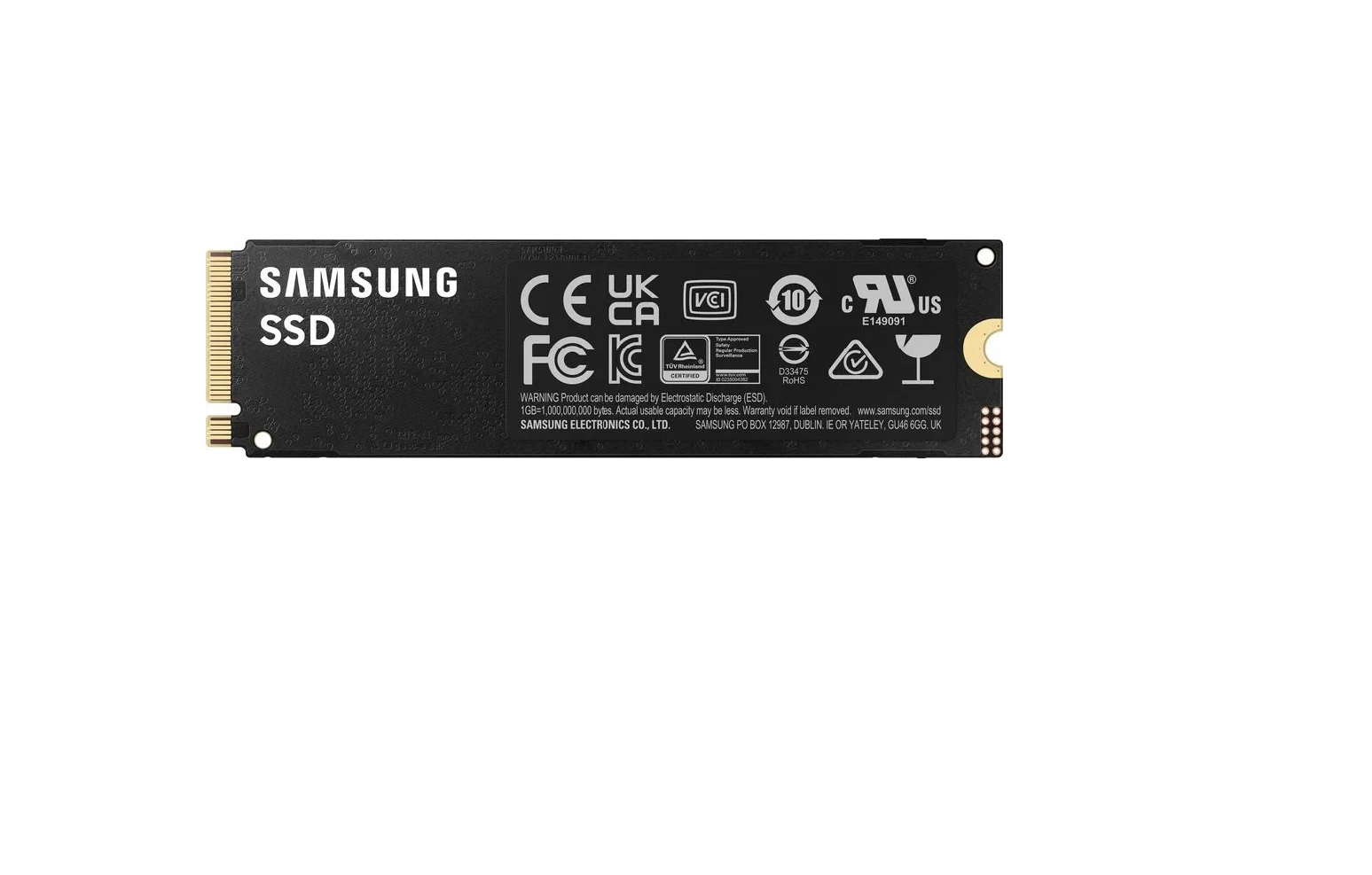 Твердотельный накопитель Samsung 990 PRO 1 ТБ M2 MZ-V9P1T0BW