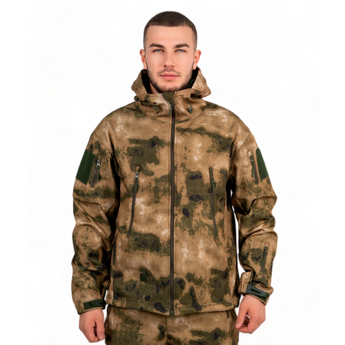 фото Тактическая куртка softshell мох m esdy