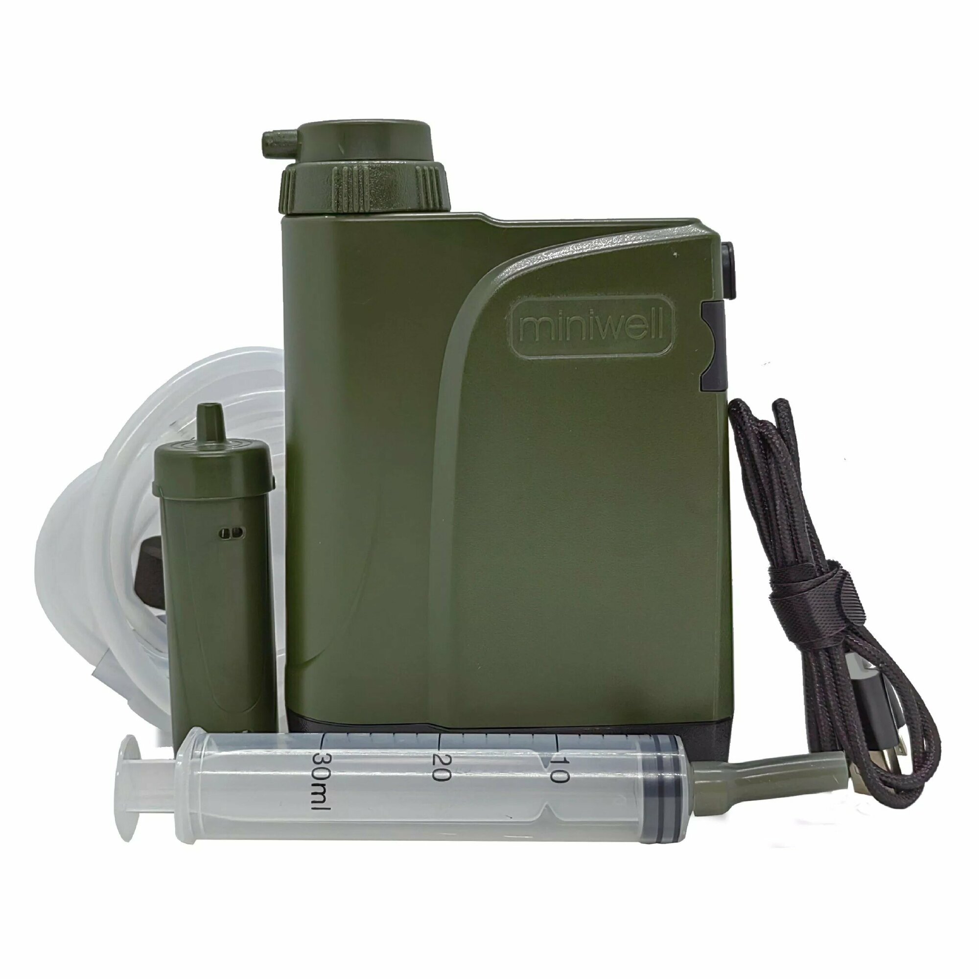 Комплект 4шт Miniwell l800/Survivor Filter Фильтр с Электронным насосом туристический для воды улучшает качество и вкус в походе удаляет 99,99999%