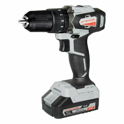 Дрель аккумуляторная Интерскол ДАУ-1318ВК АПИ кейс 20Ач 1169000₽