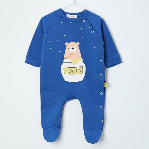 фото Комбинезон bip baby, размер 9-12 м, синий