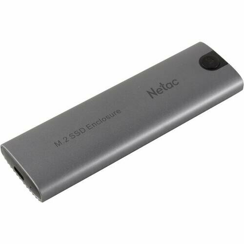 Мобильное шасси Netac (EXT BOX для внешнего подключения M2 NGFF/NVMe, USB-C 3.1, Aluminum)