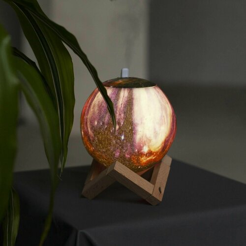 Увлажнитель-ночник Luazon HM-5 ультразвуковой Планета 2 Вт 08 л от USB 157200₽