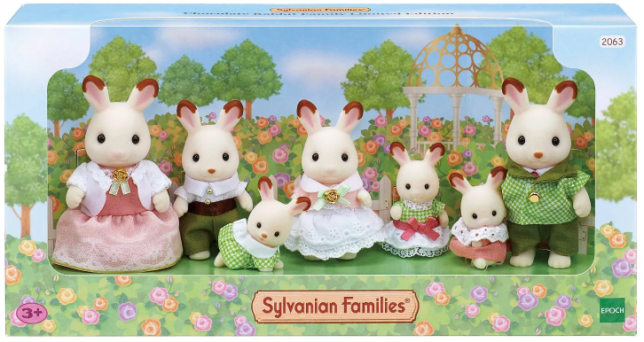 Набор Sylvanian Families Семья шоколадных кроликов 2063