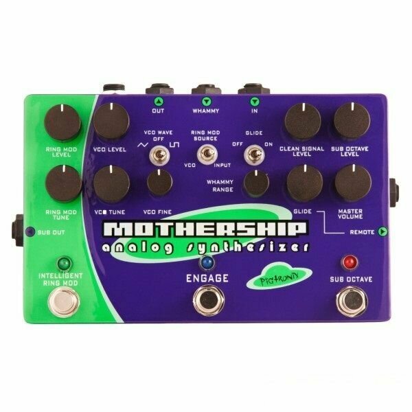 Pigtronix MGS Mothership Guitar Analog Synthesizer Гитарная педаль синтезатор