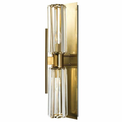 Бра Crystal Lux MAGDOLINA AP2 BRONZE/TRANSPARENTE бронзовый