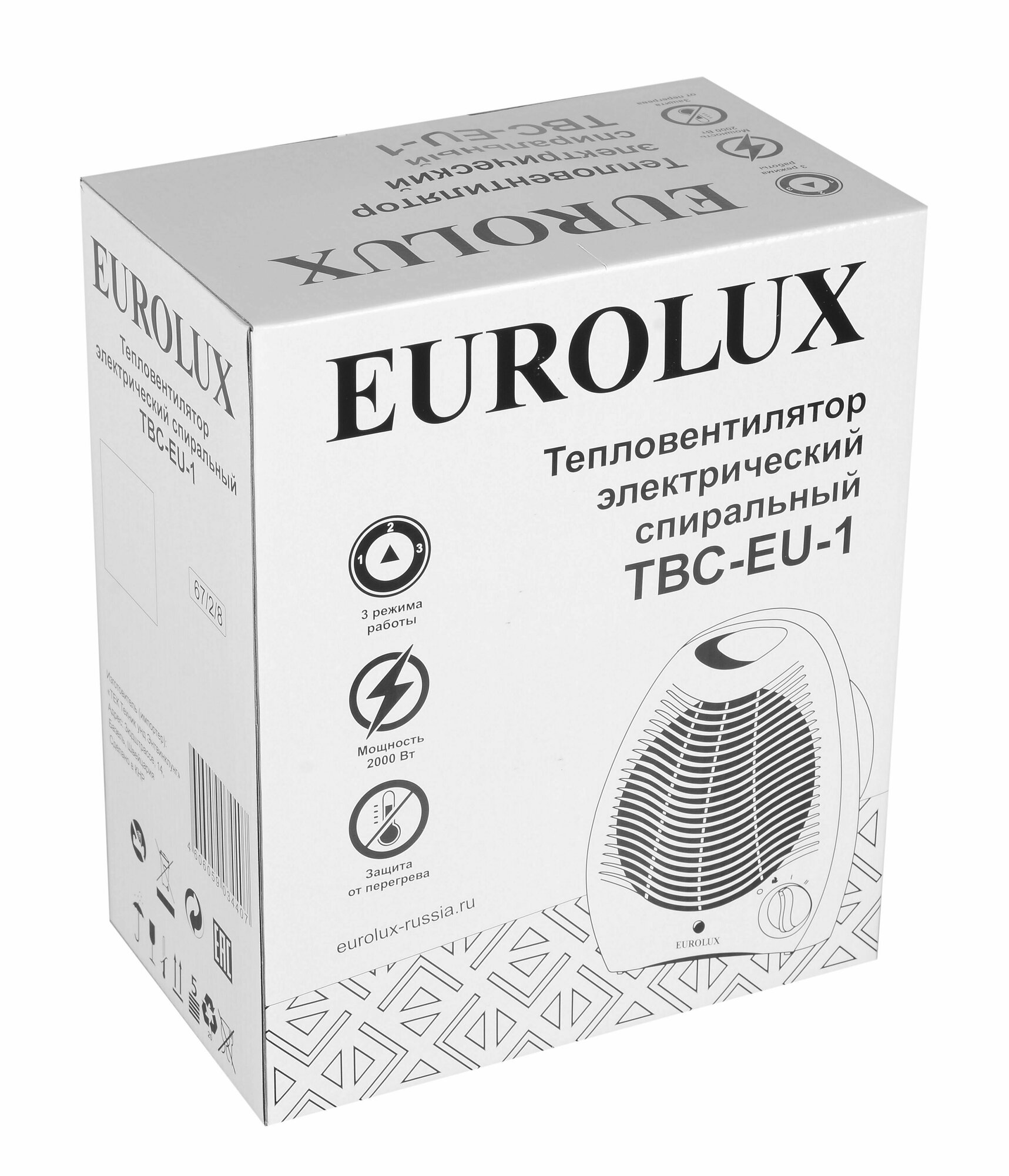 Тепловентилятор ТВС-EU-1 Eurolux - фотография № 12