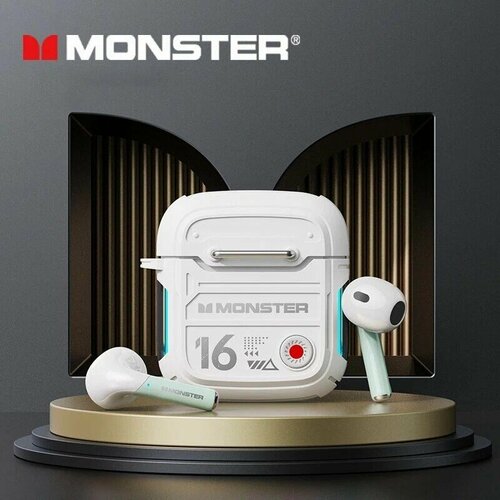 Беспроводные наушники с Bluetooth Monster беспроводные наушники monster turbine airlinks lite white