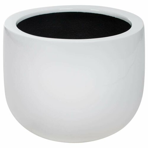Nobilis Marco цветочный горшок Pmlac-white Jar D37хH30 белый