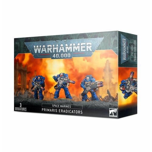 Набор миниатюр Warhammer 40000 Space Marines Primaris Eradicators набор миниатюр для настольной игры warhammer 40000 space marines primaris ancient