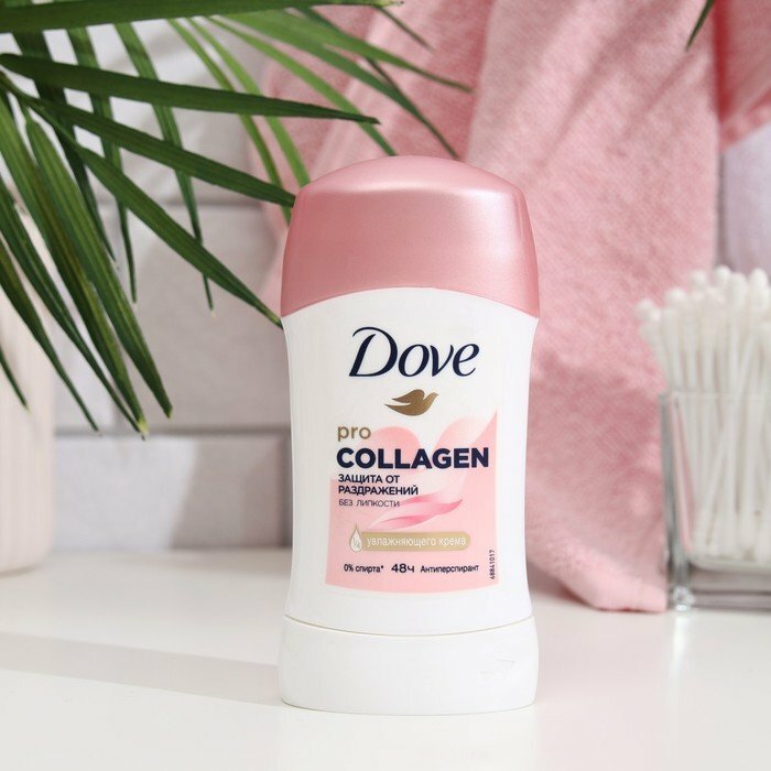 Дезодорант женский Dove Pro-collagen карандаш, 40 мл (комплект из 4 шт)