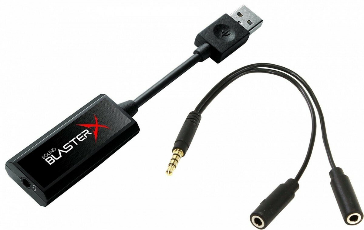 Звуковая карта USB CREATIVE Sound BlasterX G1, 7.1, Ret [70sb171000000] - фото №17