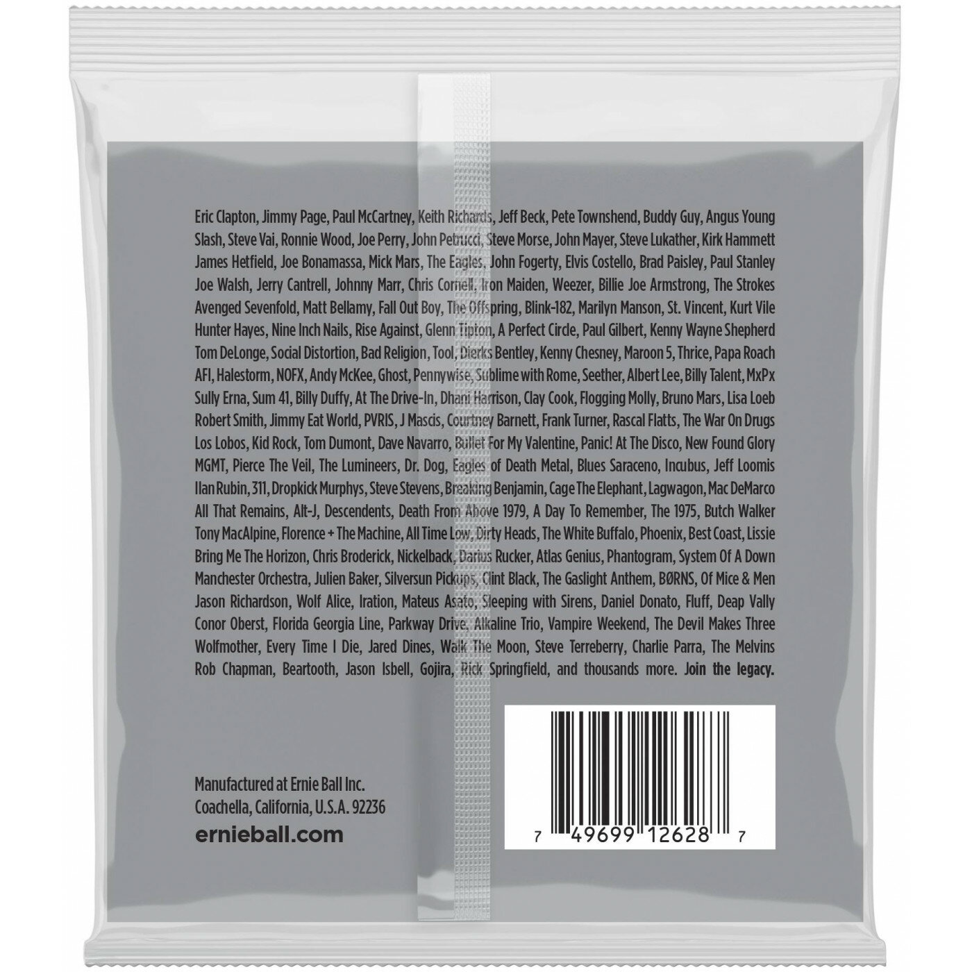 Струны Ernie Ball 9-string Slinky 9-105 (2628). Оригинальные, США! — фото 1