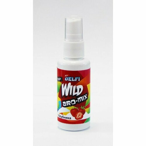 Ароматизатор DELFI DIP WILD ARO-MIX, летний, клубника, 50 мл (комплект из 6 шт)