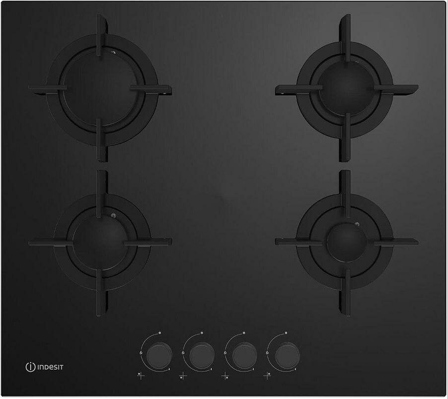 Газовая варочная поверхность Indesit INGT 61 IC/BK, черный