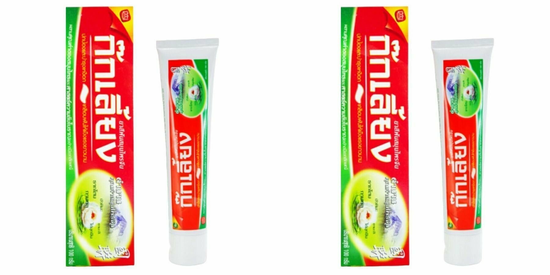 Kokliang Зубная паста на натуральных травах / Herbal Toothpaste, 100 г, 2 шт.