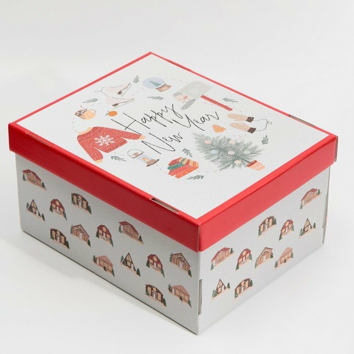 Складная коробка «Хюгге», 31,2 х 25,6 х 16,1 см (комплект из 6 шт)