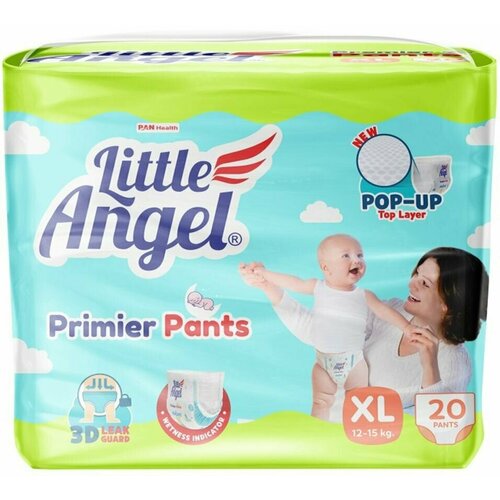 Подгузники-трусики Little Angel Premier 5 XL 11+кг 40-54см 20шт х3шт