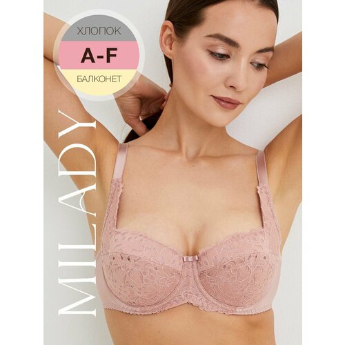 фото Бюстгальтер milady, размер 90c, розовый