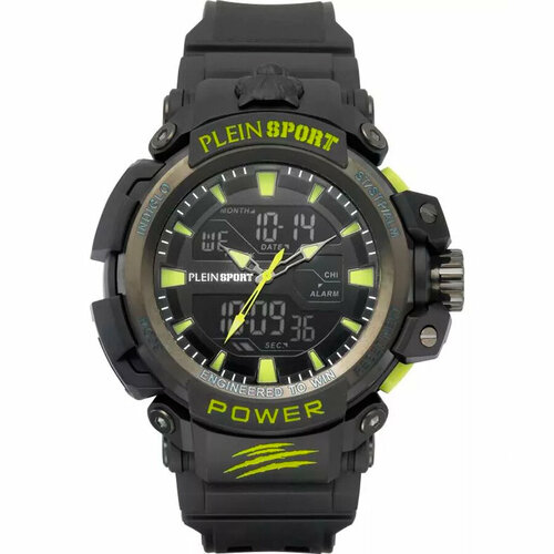 Наручные часы PLEIN SPORT, черный наручные часы plein sport wildcat chrono черный