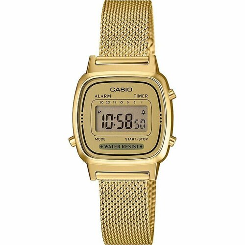 Наручные часы CASIO LA670WEMY-9E, золотой наручные часы casio черный золотой золотой