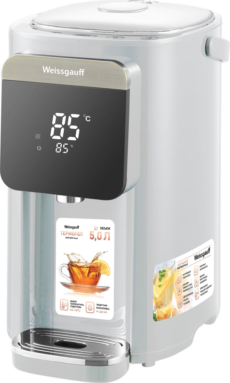 фото Термопот Weissgauff WWT 5010 Touch DWx