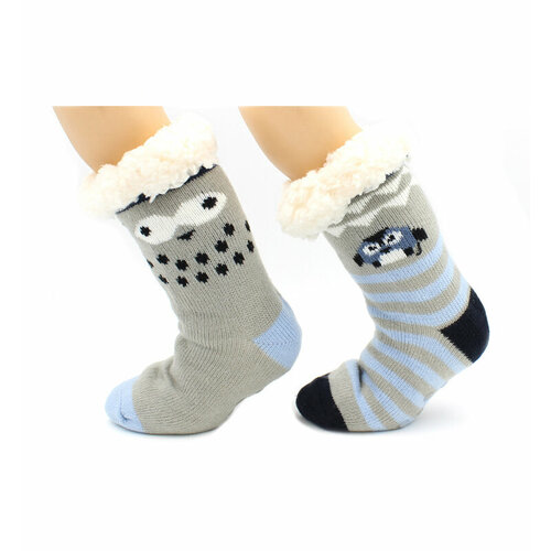 фото Носки 3 пары, размер 24/27, серый hobby