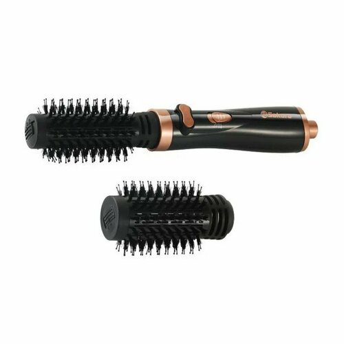 Фен-щетка Sakura SA-4205B 1200 Вт 3 режима работы 2 насадки защита от перегрева чёрная 466400₽