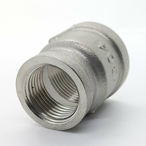 Муфта нержавеющая переходная вр-вр DN8хDN6 (1/4