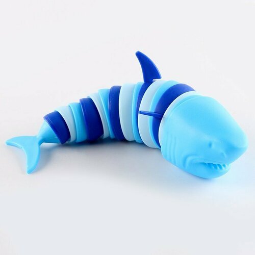 Развивающая игрушка «Акула», цвета микс (комплект из 8 шт) развивающая игрушка акула цвета микс hidde материал пвх