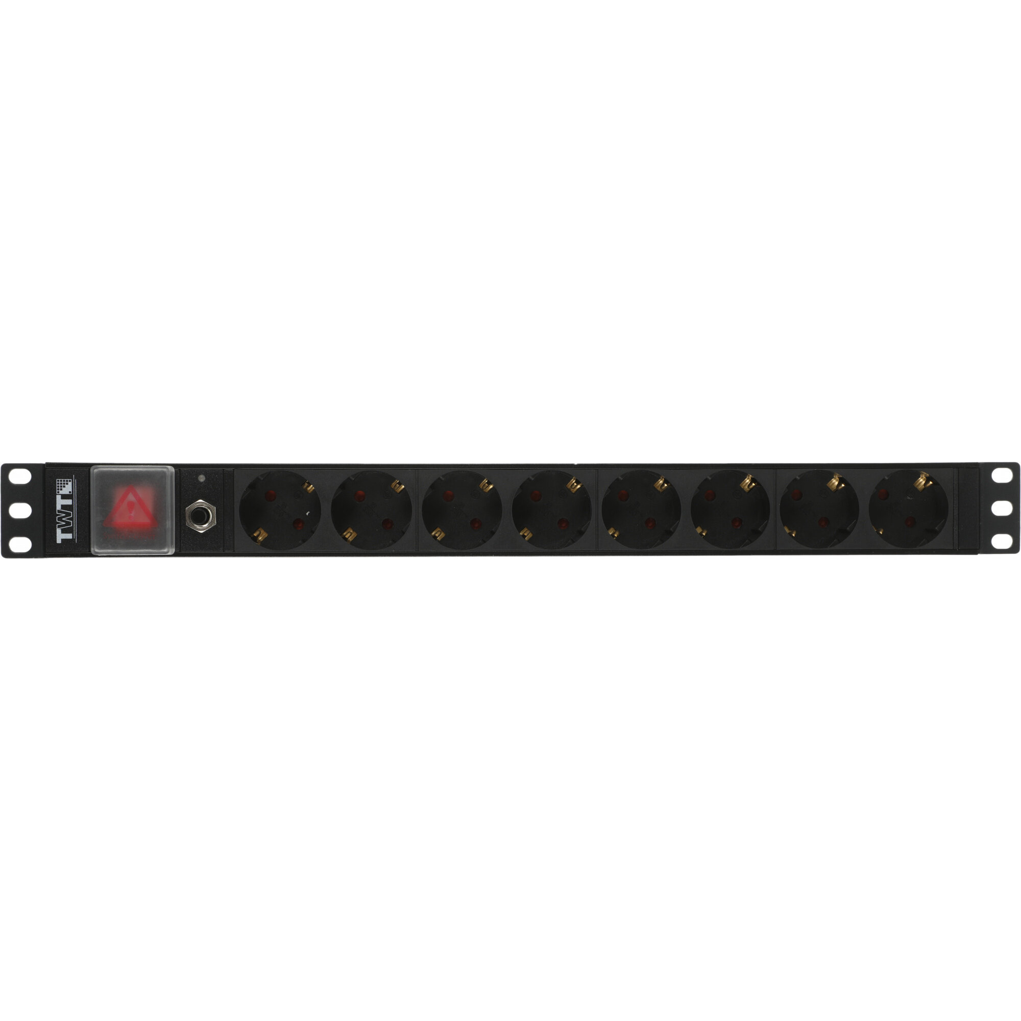 Блок розеток Lanmaster TWT-PDU19-10A8P 8 розеток черный - фото №11