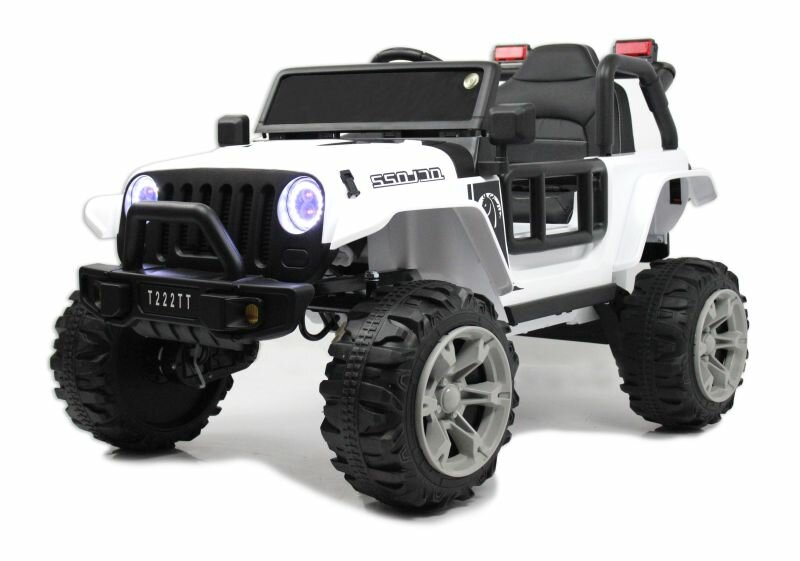 Другие электромобили Rivertoys Детский электромобиль T222TT 4WD белый