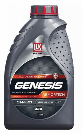 Масло моторное синтетическое Лукойл GENESIS Armortech FD 5W30 А5/В5 1л