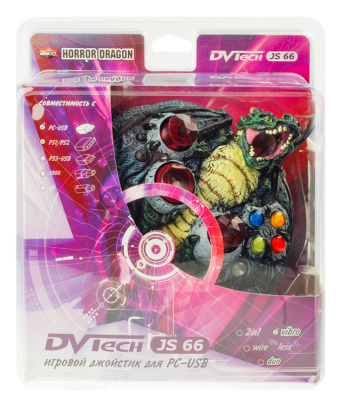 Джойстик PC DVTech JS66 Horror Dragon