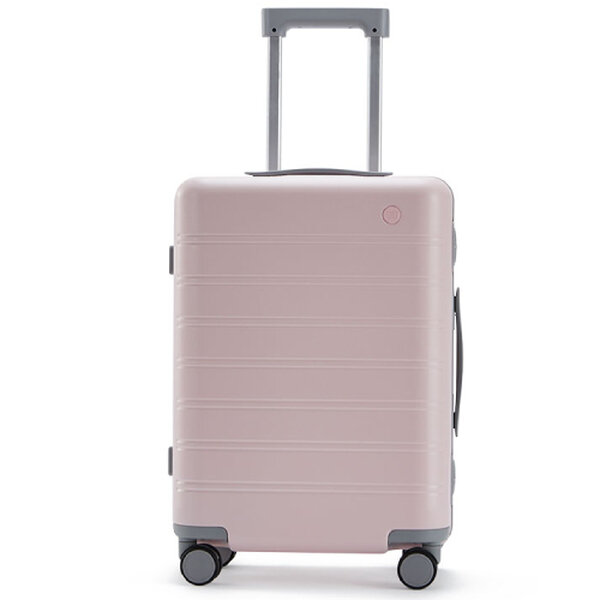 Чемодан NINETYGO Manhattan Frame Luggage 24" розовый