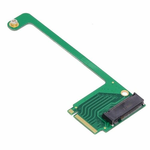 Адаптер-переходник для установки SSD M.2 2280 PCI-E NVMe в портативную игровую консоль Asus ROG Ally, NFHK N-AR02 зеленый