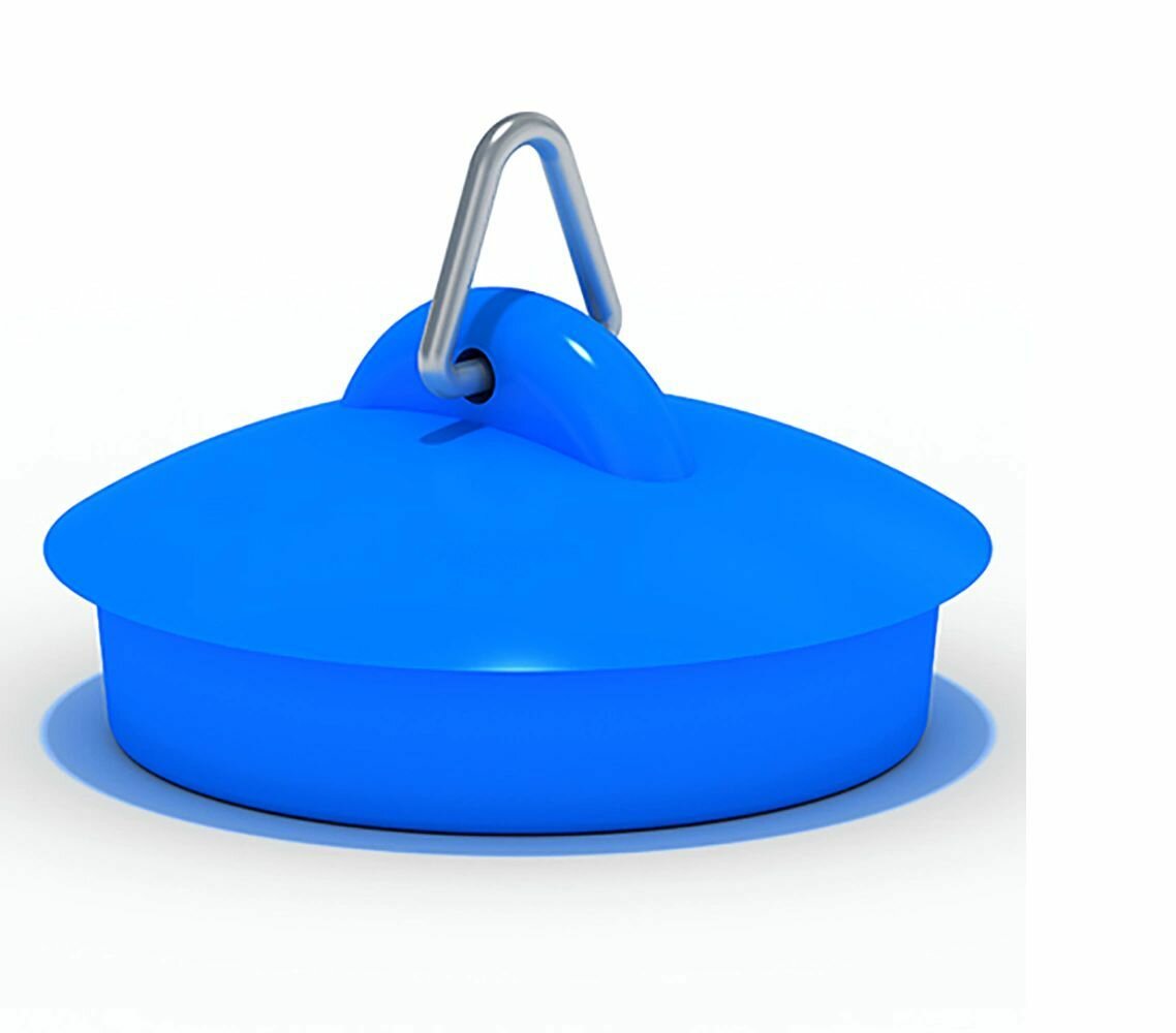 фото Пробка для сифона АНИ Плаcт к мойке и ванне 1 1/2" диаметром 70 мм.