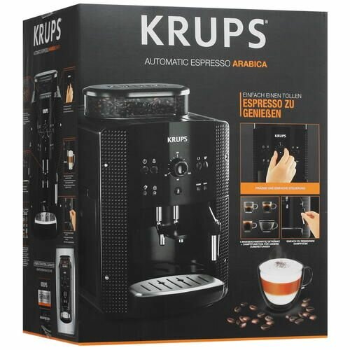 Кофемашина автоматическая Krups EA810B70 черный - фотография № 13