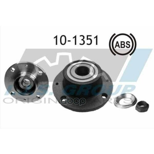 Ступица Колеса Peugeot 1007 1414D 05- IJS арт 10-1351 6628₽