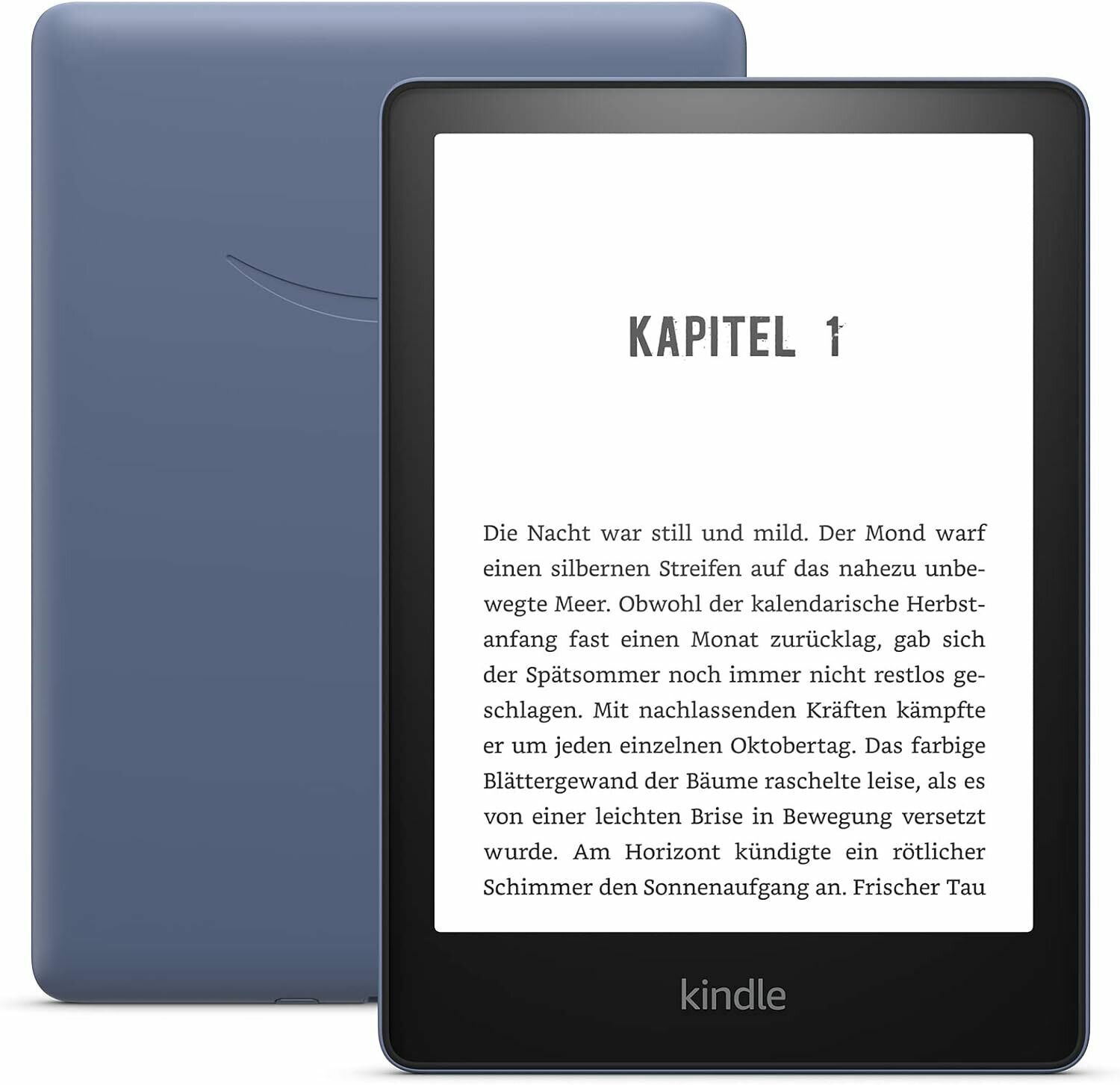 Электронная книга Amazon Kindle PaperWhite 2021 32Gb Signature Edition (Denim Blue)