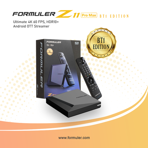 Formuler Z11 Pro Max With BT1 Edition Remote 432gb 3349000₽