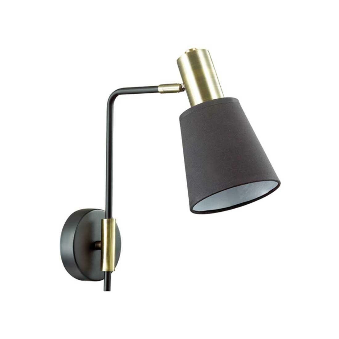 Бра Lumion Moderni Marcus 3638/1W цвет Черный/Бронза материал Металл/Ткань